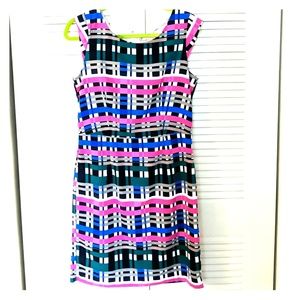 Banana republic modern art dress